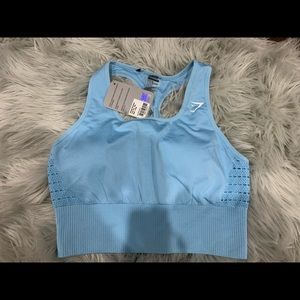 Gymshark blue bra